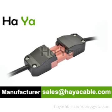 Pluggable Terminal Block Connector with Locking Latch